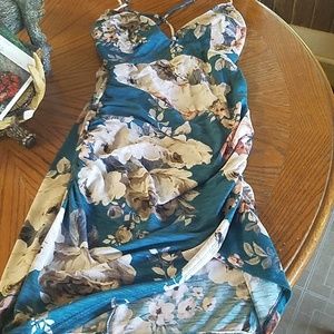 Extra small floral dress